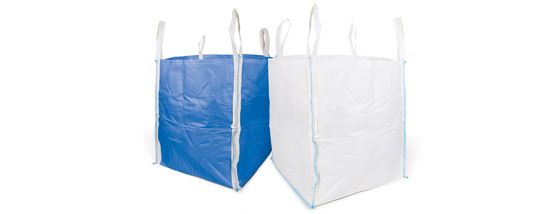 Big bags, PP - hvide, rene